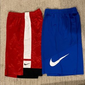 Nike Basketball Shorts 2 pairs